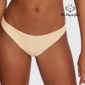 RVCA Run Wild Low Rise Bikini Bottom Size XS